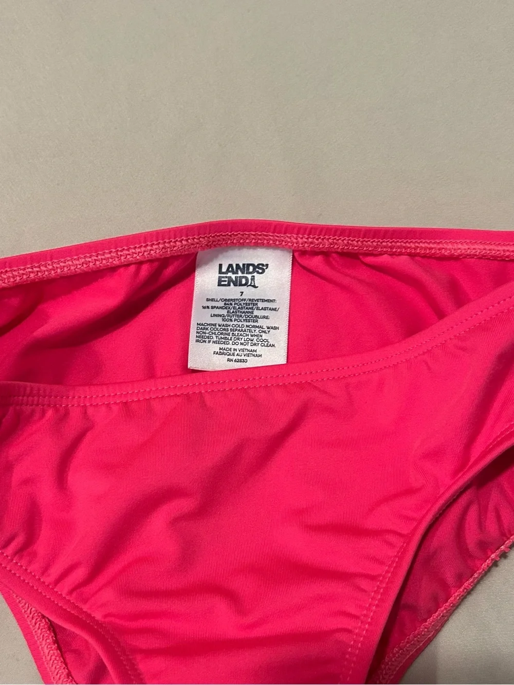 Lands End vibrant neon